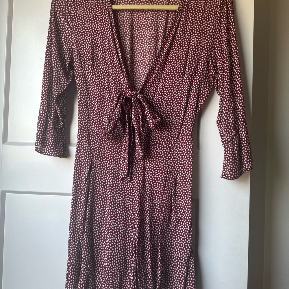 Elegant Polka Dot Dress